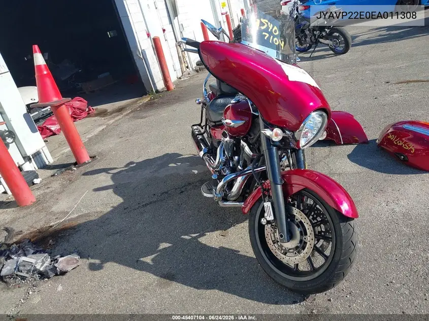 2014 Yamaha Xv1900 Ct/Cfd VIN: JYAVP22E0EA011308 Lot: 45407104