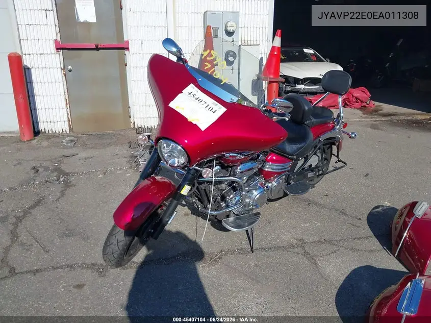2014 Yamaha Xv1900 Ct/Cfd VIN: JYAVP22E0EA011308 Lot: 45407104