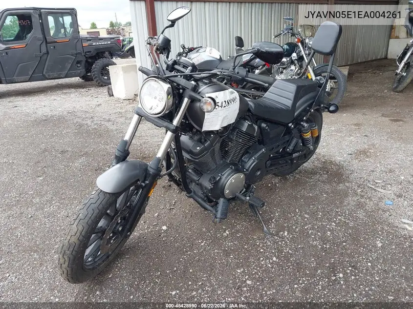 2014 Yamaha Xvs950 Cu VIN: JYAVN05E1EA004261 Lot: 45428990