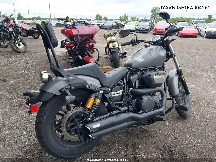 2014 Yamaha Xvs950 Cu VIN: JYAVN05E1EA004261 Lot: 45428990