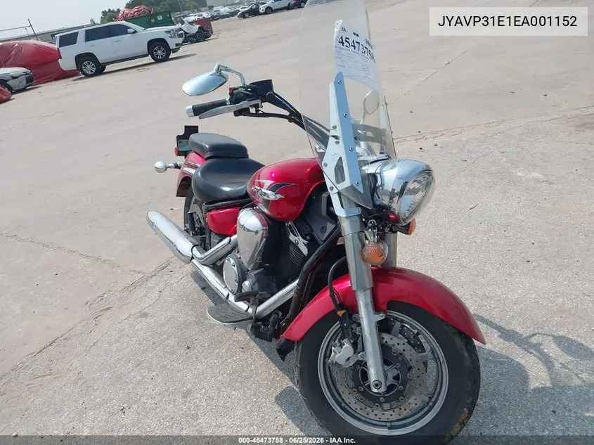 2014 Yamaha Xvs1300 A VIN: JYAVP31E1EA001152 Lot: 45473758