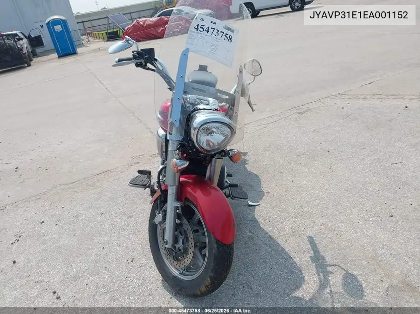 2014 Yamaha Xvs1300 A VIN: JYAVP31E1EA001152 Lot: 45473758