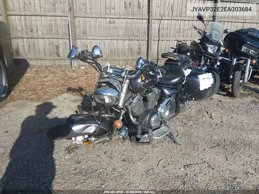 2014 Yamaha Xvs1300 Ct/Cfd VIN: JYAVP32E2EA003684 Lot: 45518588