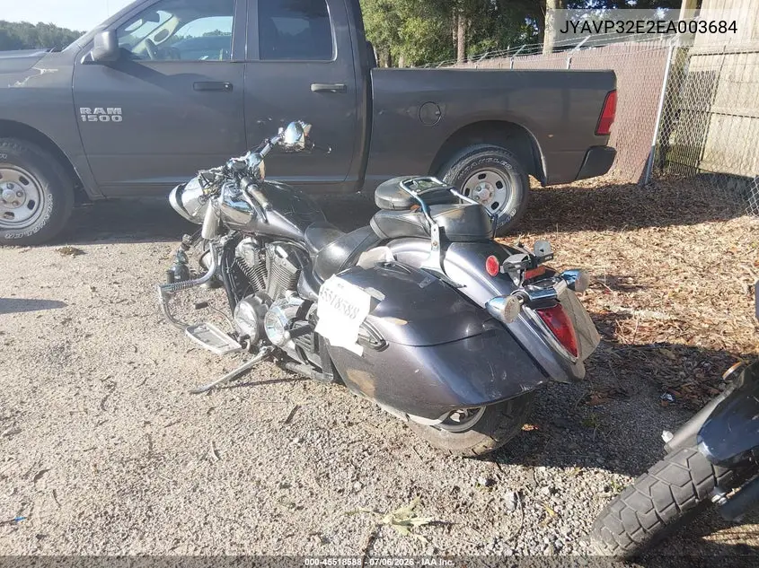 2014 Yamaha Xvs1300 Ct/Cfd VIN: JYAVP32E2EA003684 Lot: 45518588