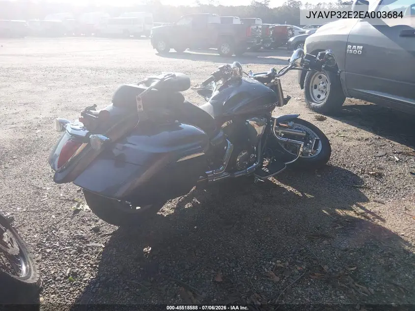 2014 Yamaha Xvs1300 Ct/Cfd VIN: JYAVP32E2EA003684 Lot: 45518588