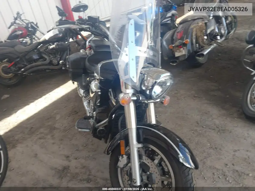 2014 Yamaha Xvs1300 Ct/Cfd VIN: JYAVP32E8EA005326 Lot: 45560337