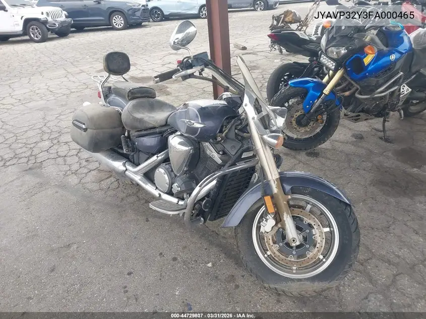 2015 Yamaha Xvs1300 Ctc/Ctbc VIN: JYAVP32Y3FA000465 Lot: 44729807