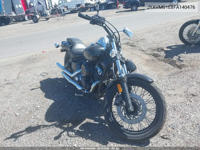2015 Yamaha Xvs650 VIN: JYAVM01E8FA140476 Lot: 45242450