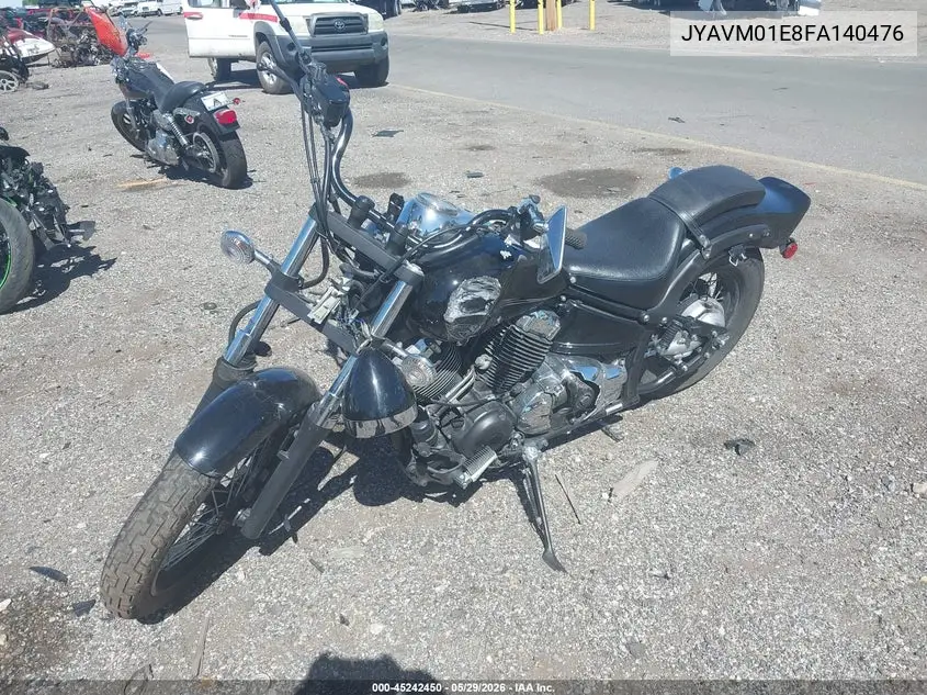 2015 Yamaha Xvs650 VIN: JYAVM01E8FA140476 Lot: 45242450