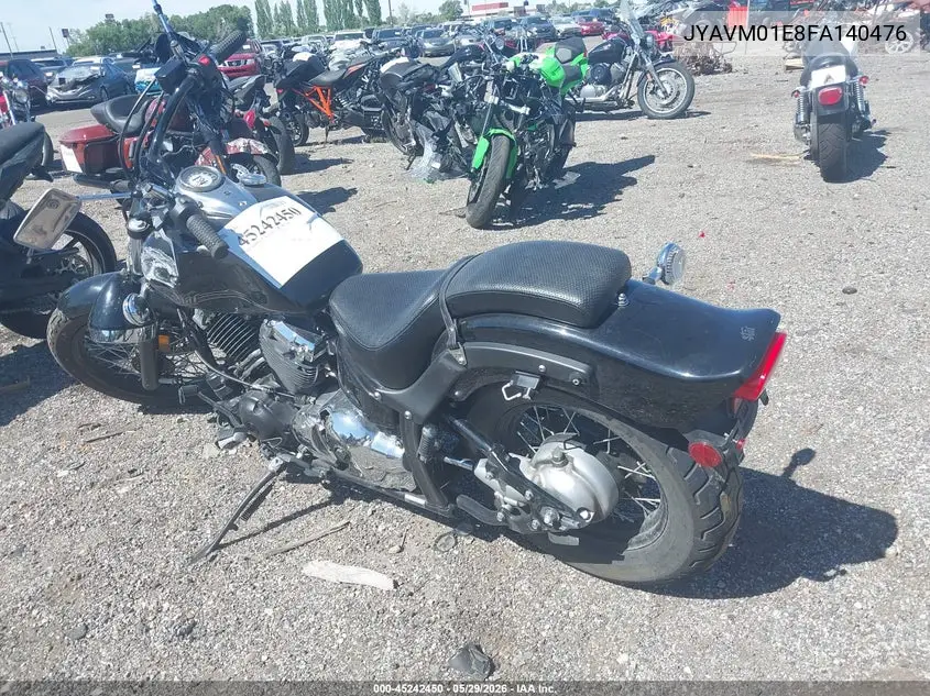 2015 Yamaha Xvs650 VIN: JYAVM01E8FA140476 Lot: 45242450