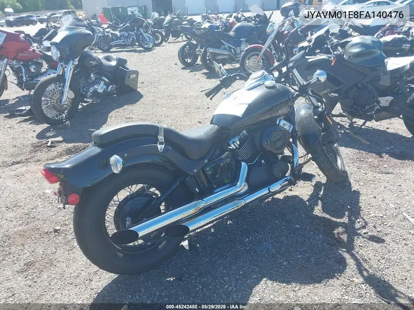 2015 Yamaha Xvs650 VIN: JYAVM01E8FA140476 Lot: 45242450