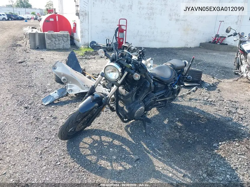 2016 Yamaha Xvs950 Cu/Cuc VIN: JYAVN05EXGA012099 Lot: 45500004