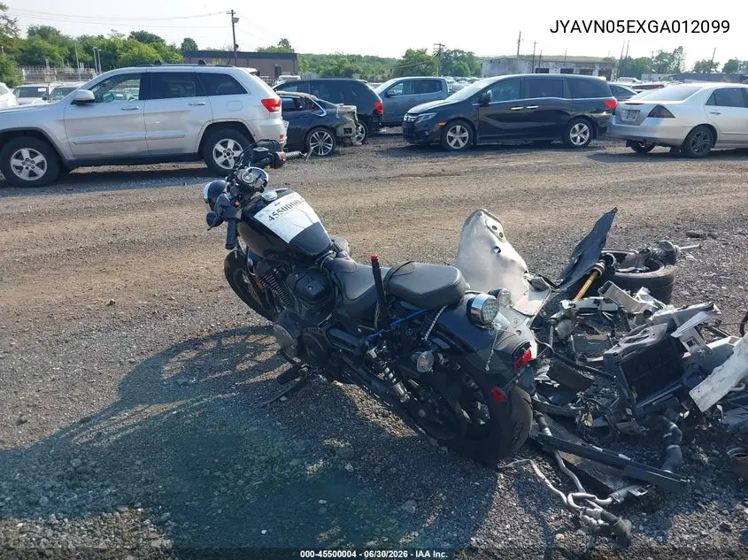2016 Yamaha Xvs950 Cu/Cuc VIN: JYAVN05EXGA012099 Lot: 45500004