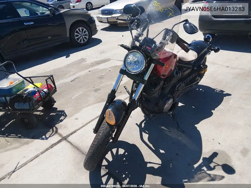 2017 Yamaha Xvs950 Cu/Cuc VIN: JYAVN05E6HA013283 Lot: 44798015