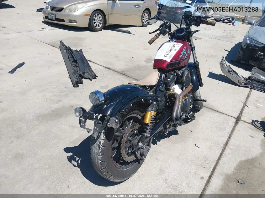 2017 Yamaha Xvs950 Cu/Cuc VIN: JYAVN05E6HA013283 Lot: 44798015