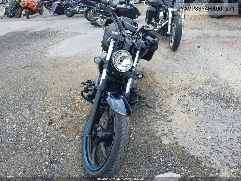 2017 Yamaha Xvs1300 Cuc VIN: JYAVP33Y4HA001271 Lot: 45615732
