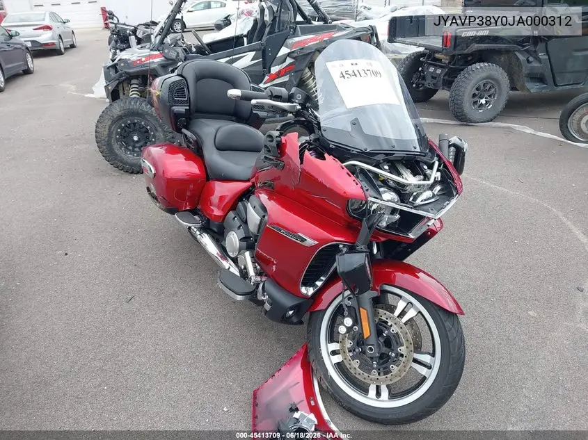 2018 Yamaha Xv1900 Fd VIN: JYAVP38Y0JA000312 Lot: 45413709