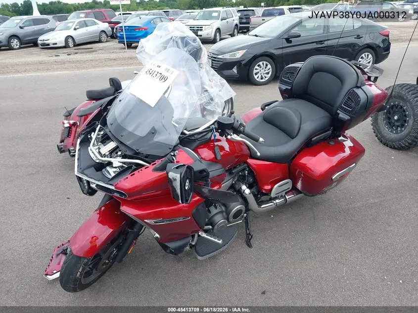 2018 Yamaha Xv1900 Fd VIN: JYAVP38Y0JA000312 Lot: 45413709