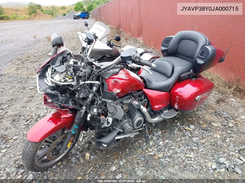 2018 Yamaha Xv1900 Fd VIN: JYAVP38Y0JA000715 Lot: 45487382