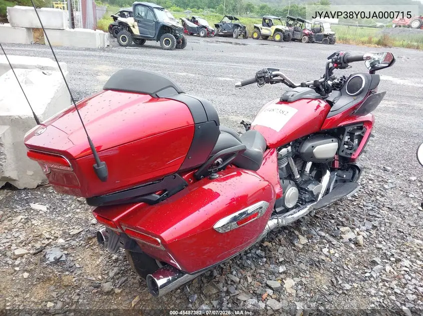 2018 Yamaha Xv1900 Fd VIN: JYAVP38Y0JA000715 Lot: 45487382