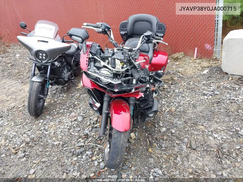 2018 Yamaha Xv1900 Fd VIN: JYAVP38Y0JA000715 Lot: 45487382