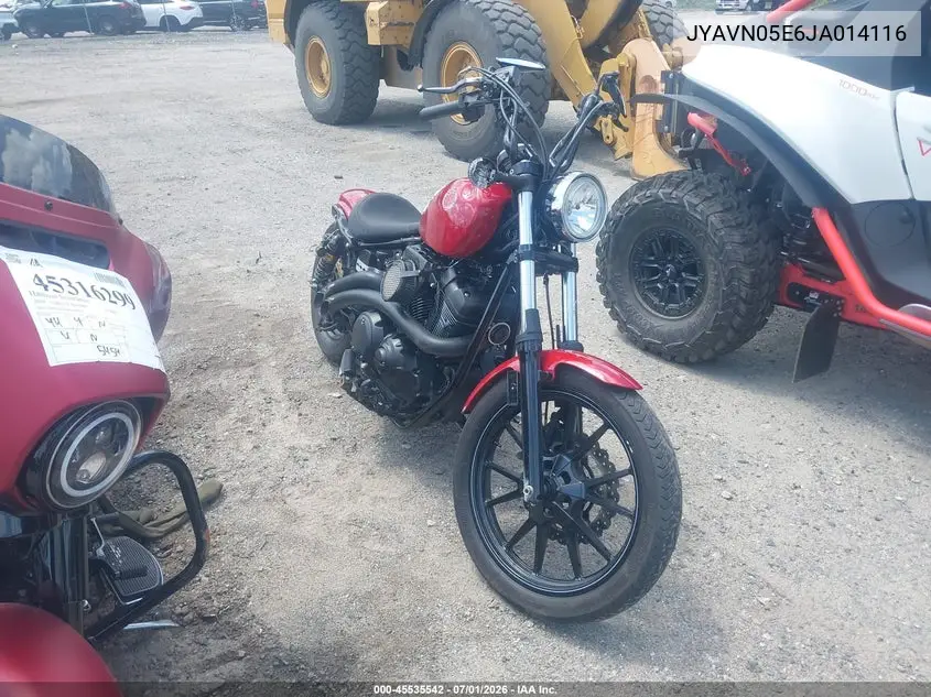 2018 Yamaha Xvs950 Cu/Cuc VIN: JYAVN05E6JA014116 Lot: 45535542