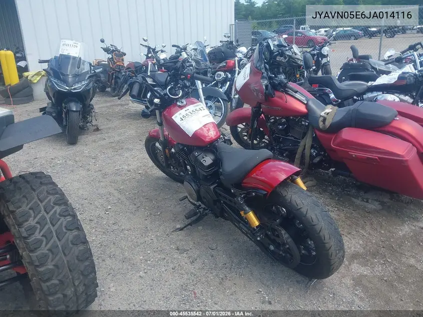 2018 Yamaha Xvs950 Cu/Cuc VIN: JYAVN05E6JA014116 Lot: 45535542