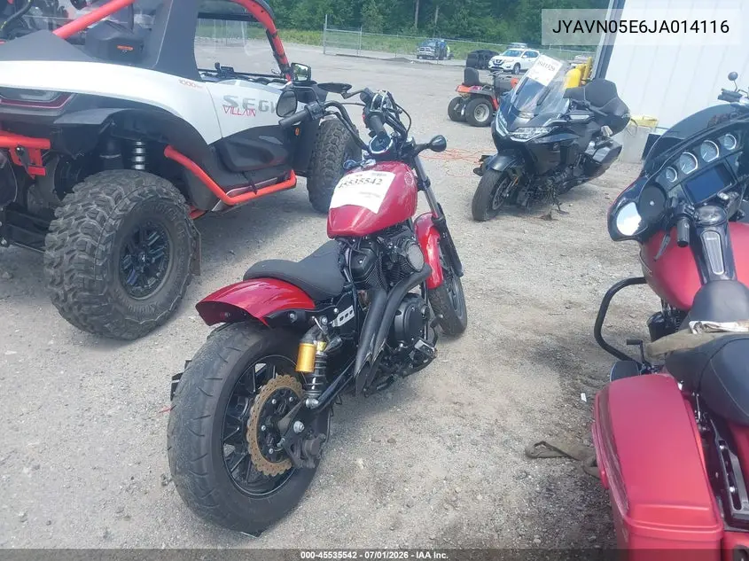 2018 Yamaha Xvs950 Cu/Cuc VIN: JYAVN05E6JA014116 Lot: 45535542