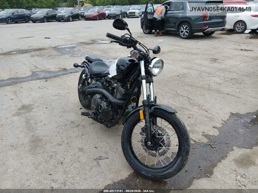 2019 Yamaha Xvs950 Cu/Cuc VIN: JYAVN05E4KA014648 Lot: 45172181