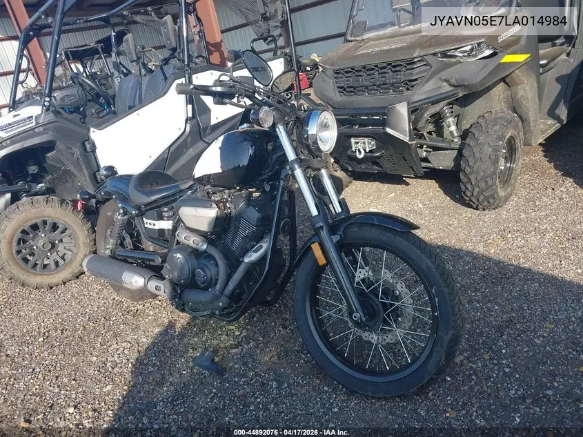 2020 Yamaha Xvs950 Cu/Cuc VIN: JYAVN05E7LA014984 Lot: 44892076
