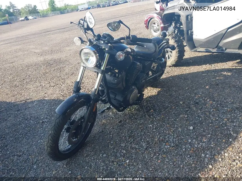 2020 Yamaha Xvs950 Cu/Cuc VIN: JYAVN05E7LA014984 Lot: 44892076