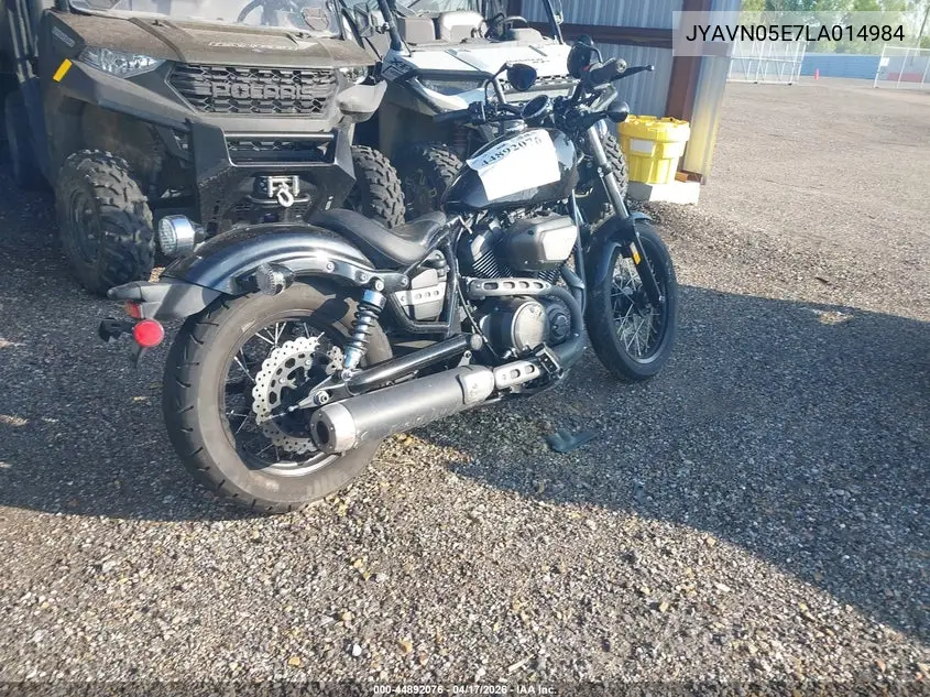 2020 Yamaha Xvs950 Cu/Cuc VIN: JYAVN05E7LA014984 Lot: 44892076