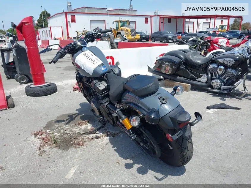 2023 Yamaha Xvs950 Cudc VIN: JYAVN05Y9PA004506 Lot: 45414932