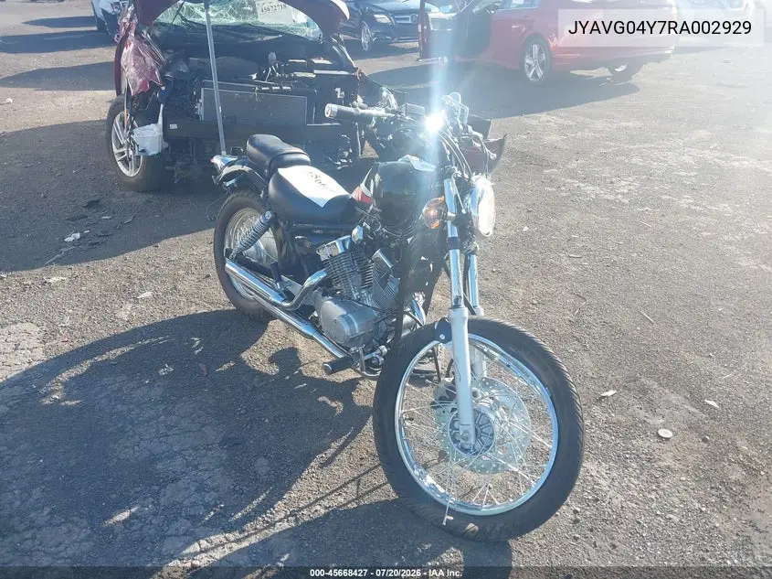 2024 Yamaha Xv250 C VIN: JYAVG04Y7RA002929 Lot: 45668427