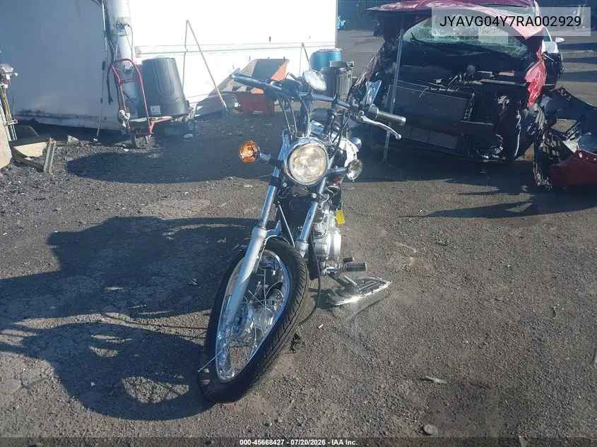 2024 Yamaha Xv250 C VIN: JYAVG04Y7RA002929 Lot: 45668427
