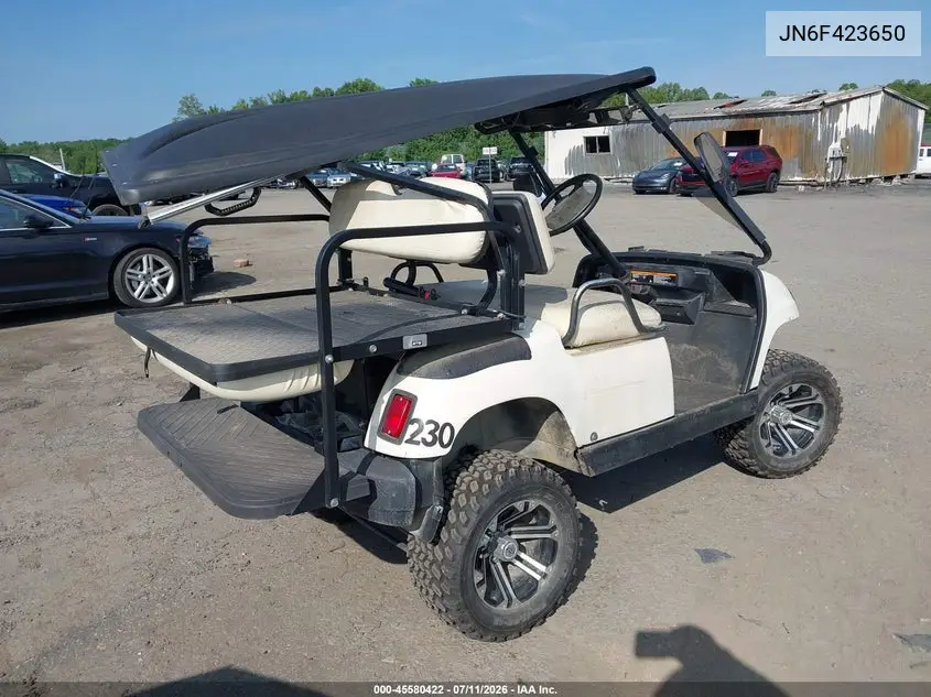 2001 Yamaha 4 Hp VIN: JN6F423650 Lot: 45580422