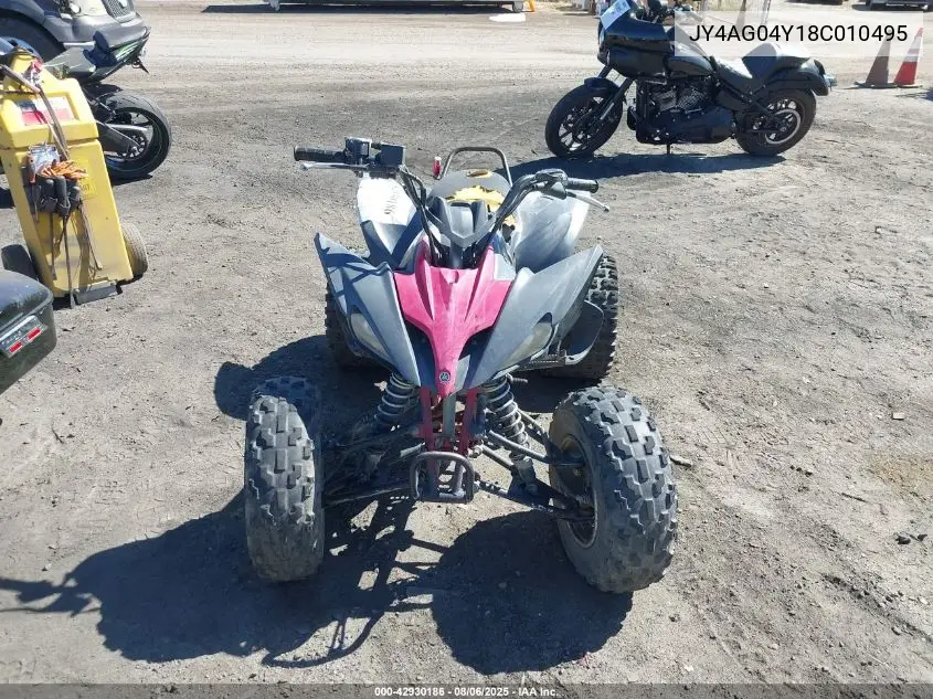2008 Yamaha Yfm250 R VIN: JY4AG04Y18C010495 Lot: 42930186