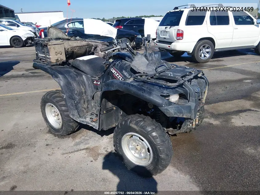 2009 Yamaha Yfm700 Fwad VIN: JY4AM13YX9C024459 Lot: 45257702