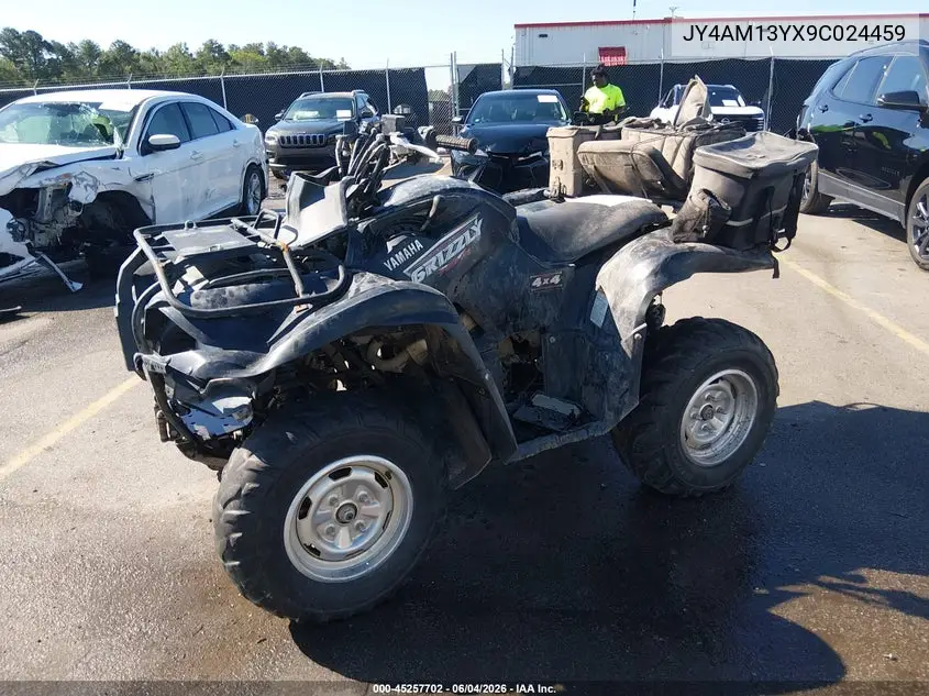 2009 Yamaha Yfm700 Fwad VIN: JY4AM13YX9C024459 Lot: 45257702