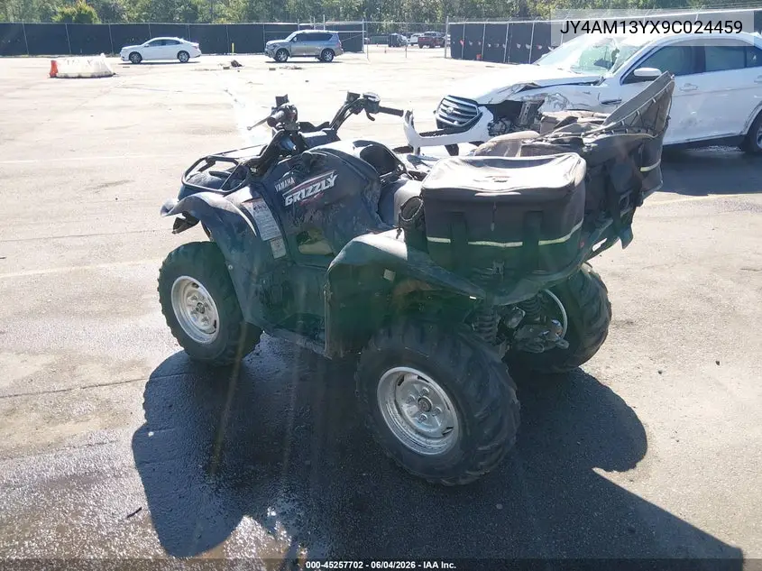 2009 Yamaha Yfm700 Fwad VIN: JY4AM13YX9C024459 Lot: 45257702