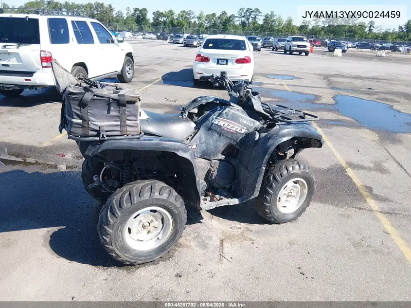 2009 Yamaha Yfm700 Fwad VIN: JY4AM13YX9C024459 Lot: 45257702