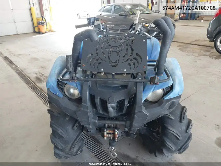 2012 Yamaha Yfm700 Fwad VIN: 5Y4AM41Y2CA100708 Lot: 45634958