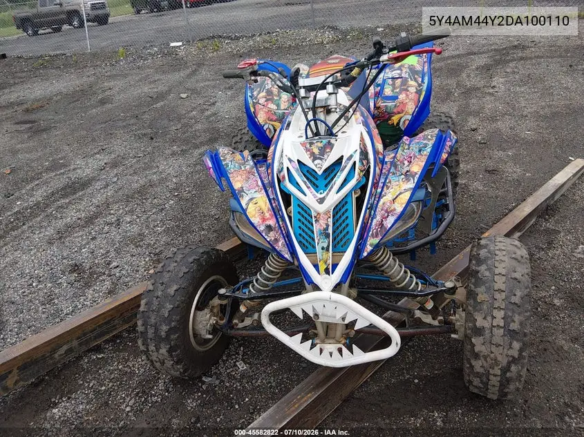 2013 Yamaha Yfm700 R VIN: 5Y4AM44Y2DA100110 Lot: 45582822
