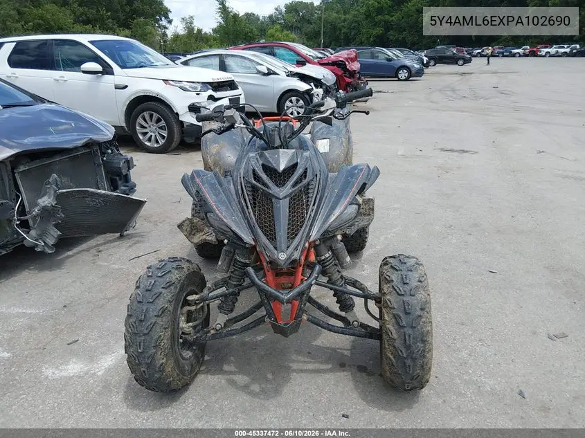 2023 Yamaha Yfm700 R VIN: 5Y4AML6EXPA102690 Lot: 45337472