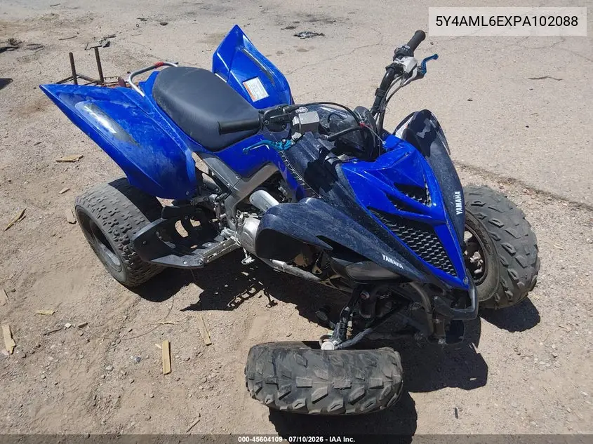 2023 Yamaha Yfm700 R VIN: 5Y4AML6EXPA102088 Lot: 45604109