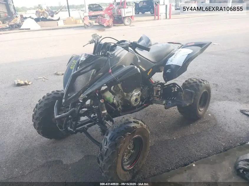 2024 Yamaha Yfm700 R VIN: 5Y4AML6EXRA106855 Lot: 43140920
