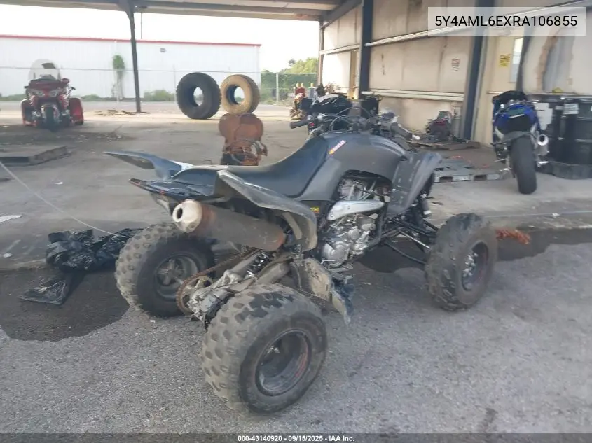 2024 Yamaha Yfm700 R VIN: 5Y4AML6EXRA106855 Lot: 43140920
