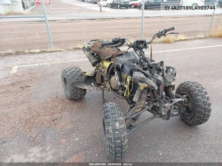 2020 Yamaha Yfz450 R VIN: 5Y4AJ7131LA103744 Lot: 45001550