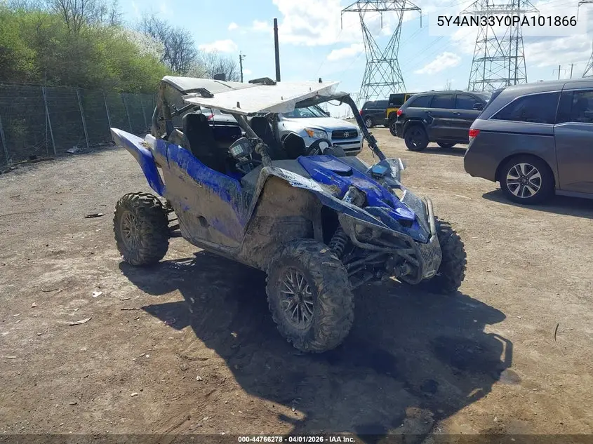 2023 Yamaha Yxz1000 VIN: 5Y4AN33Y0PA101866 Lot: 44766278