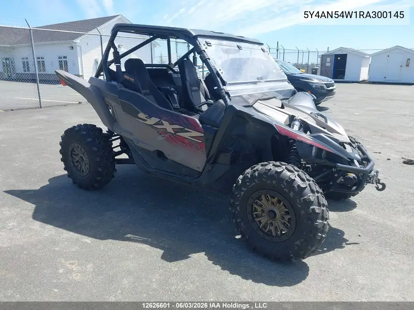 2024 Yamaha Yxz1000 VIN: 5Y4AN54W1RA300145 Lot: 12626601